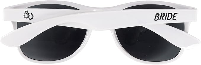 Bachelorette Party Sunglasses - Set of 1 Bride & 7 Team Bride Sun Glasses Pack of 8 Bridesmaid Favor Supplies Bridal Wedding