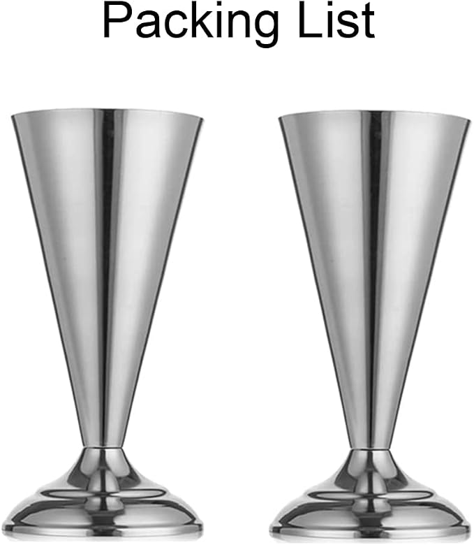 Silver Vase Centerpiece Table Decorations - 2 Pcs Metal Tabletop Flower Stand, Wedding Decorations for Reception, 9.8in Trumpet Tall Flower Vase for Birthday, Weddings, Anniversary, Home Decor