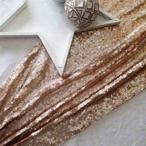 JYFLZQ Champagne Sequin Table Runner 12" x 72" Pack of 2 Sparkly Black Metallic Table Runner Glitter Sequin Runner for Table Birthday Party Event Decorations
