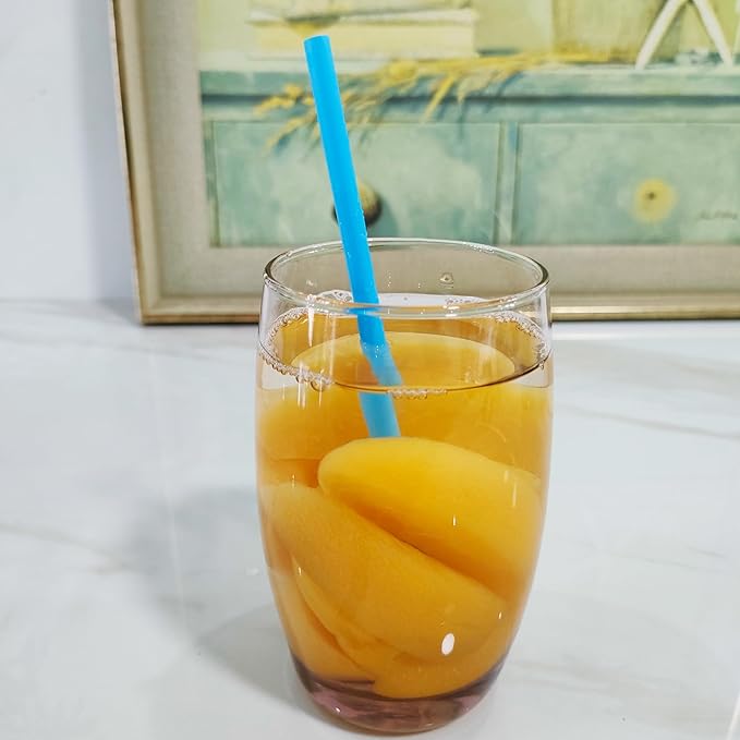 5.75" Short Cocktail Straws Plastic-Free,Colorful Disposable Drinking Straws 200pcs,Plant-Based Stylish Party Straws,A Plasticless Sturdy Drinking Straws for Hot and Cold Drinks Not Foggy