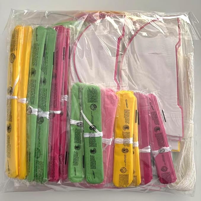WOLHOWLTD Hawaii Luau Theme Paper Decoration Set - 42Pcs Paper Lanterns,Pompoms,Honeycomb for Wedding,Summer Aloha Party,School Day,Bridal Shower,Birthday Party Decoration(Rosy Pink Yellow Green)