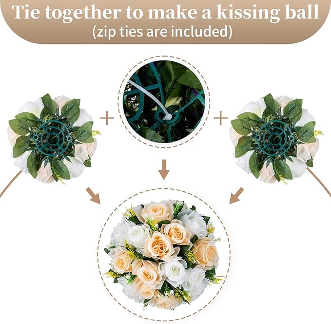 Sziqiqi Artificial Flowers Silk Rose Flowers for Wedding Centerpiece Party Birthday Anniversary Floral Arrangement Decorations