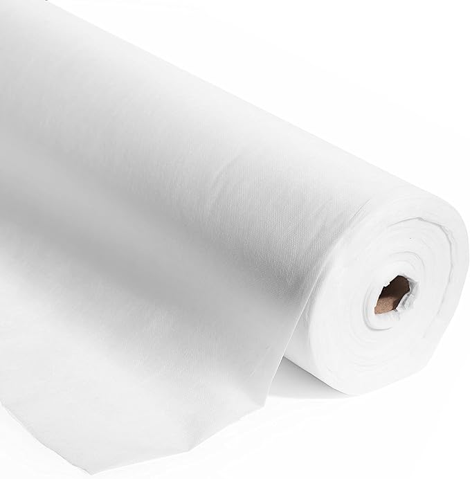 Anderson's White Flame Retardant Gossamer, 59 Inches x 100 Yards, Sheer Fabric for Wedding Decorations, Baby Shower, Gender Reveal, Prom, Homecoming, Event Photos, Drapes