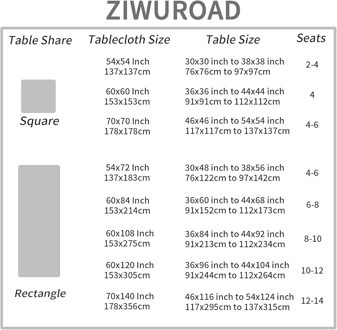 Rectangle Outdoor Tablecloth 120 x 60 Inch, Block Print Waterproof Table Cloth, Table Cover for Dining, Picnic, Easter, Wedding Spring/Summer - Green
