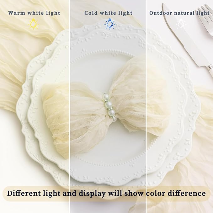 Beige 60 Pack Cheesecloth Napkins Washable 21x21 Inches Beige Cloth Napkins Set of 60 Dinner Table Napkins for Wedding Summer Bridal Baby Shower Rustic Boho Cotton Gauze Party Table Decor