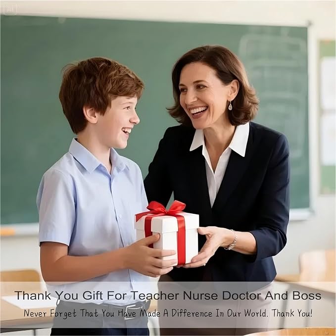 Kohehe Thank You Gifts for Women,Teacher Appreciation Gifts,5.5'' Handmade Angel Figurine Employee Appreciation Gift,Thank You Gift for Coworker Teacher Nurse Boss Employee Lady