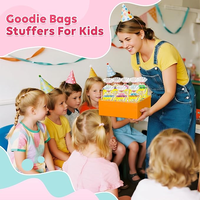 VVSBPL 24 Pack Scratch Art Party Favors for Kids 4-8 Years Old Birthday Gifts for Kids Goodie Bags Stuffers Rainbow Scratch Notebook Bulk Classroom Prizes School Supplies Arts Crafts for Girls Boys