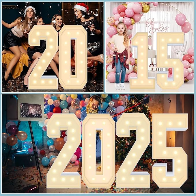 4FT Marquee Letters Z Sign,Large Light Up Numbers Party Decoration - Hook and Loop Fastener,No Tools Easy Setup, Corrugated Plastic for Birthdays Weddings Baby Anniversaries(Letters Z)