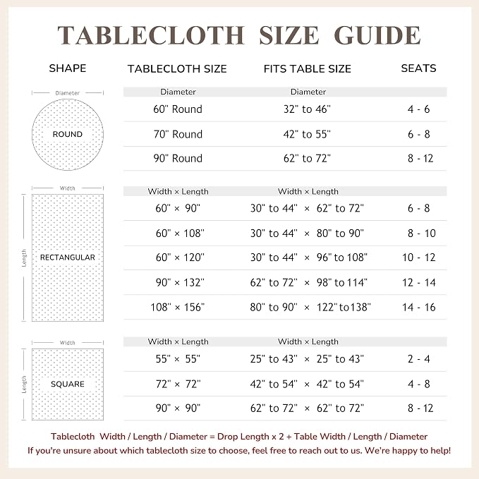 Linen World Round Linen Blend Tablecloth 90" Inch,Linen Loook Soft Cool & Breathable,Machine Washable Natural Table Cloth for Dining, Kitchen, Outdoor, Easter-Sand Beige