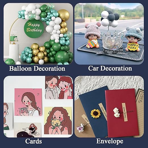 Adhesive Stick dots Two-Sided Sided Mounting Putty Stick Tack for Wall Hanging Crafts Balloons Festival Party Decorations,Clean Removable(0.59"*0.59"-150)