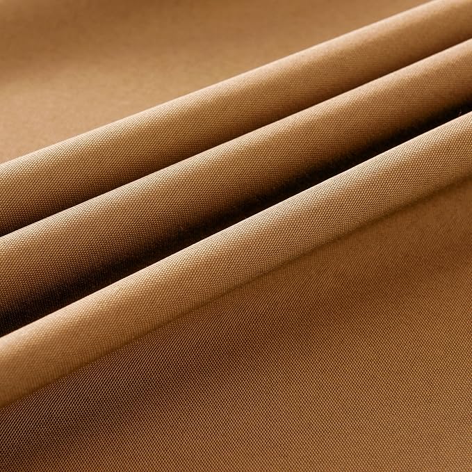 2-Pack 60x120 inch Coffee Table Cloths, Solid Stain and Wrinkle Resistant Oblong Tablecloth, Premium Plain Weave Polyester Fabric Rectangle Table Linen Covers for Hotel, Wedding