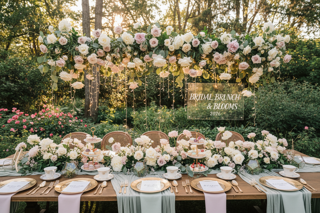 2026 Bridal Shower Trends: The Magic of a Garden Tea Party Fusion