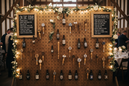 Best Craft Beer Wall Ideas for Weddings
