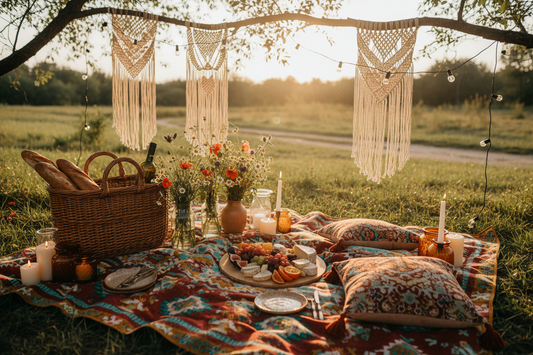 Boho Picnic Setup: Best Outdoor Decor Ideas for a Dreamy Day Out