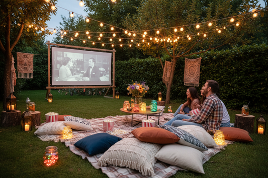 Cinema Night Decor: How to Throw the Ultimate Outdoor Movie Party