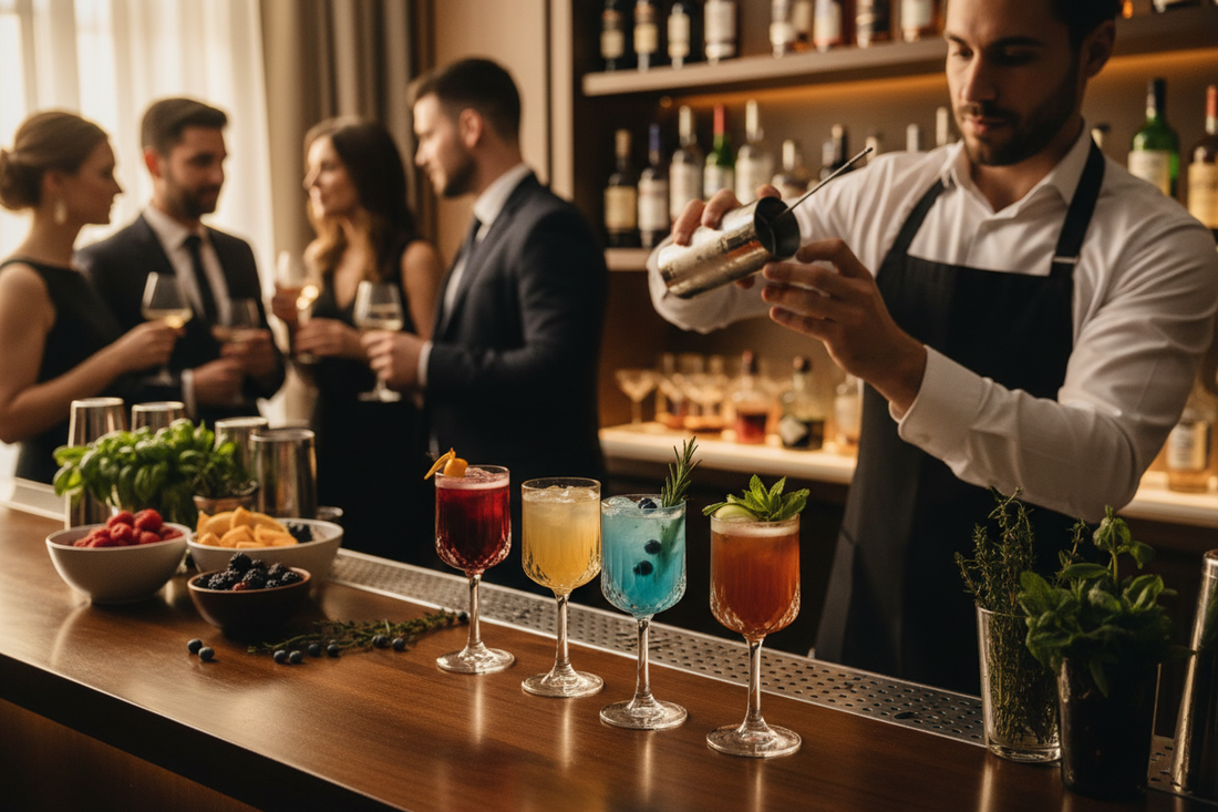 Ditch the Champagne Tower: Why Signature Cocktail Bars are the New Event Standard