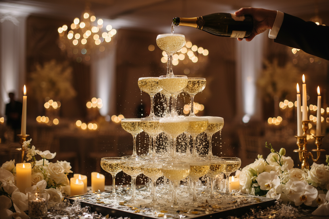 DIY Champagne Towers for Celebrations
