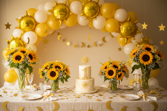 How to Host a "First Trip Around the Sun" First Birthday Party