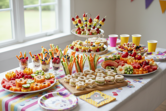Healthy Party Snacks for Children's Events: Fun, Nutritious, and Kid-Approved