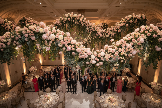 Look Up: Transforming Your Event with Breathtaking Ceiling Floral Installations