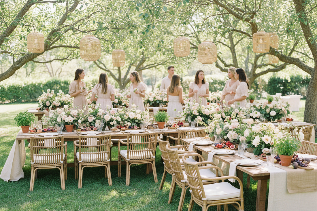 Natural Elegance: How to Use Organic Materials for the Perfect Garden Party