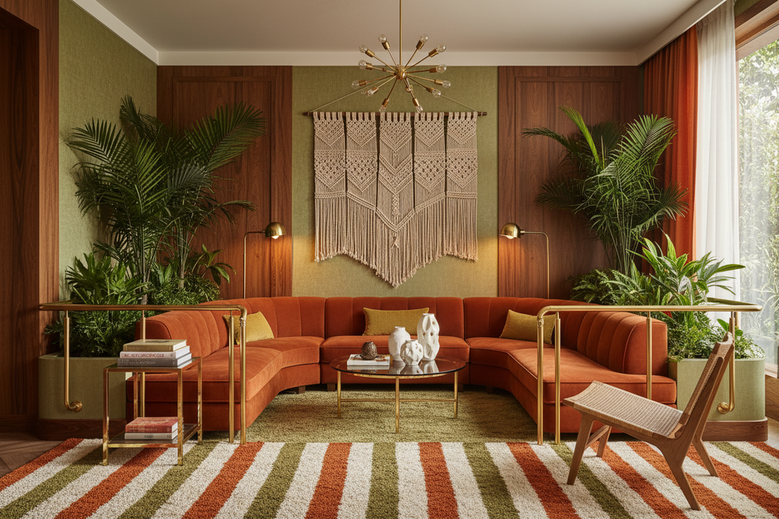 Retro 70s Decor: Modernized for Today