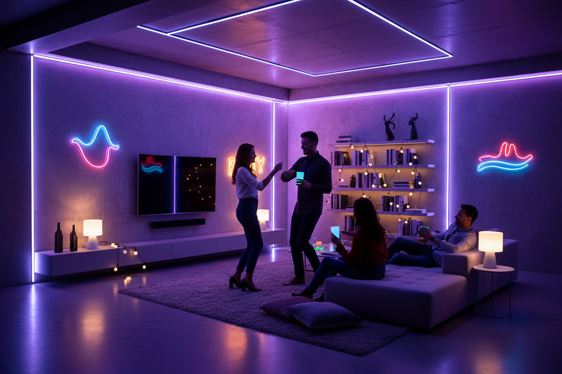 Smart Lighting for Immersive Party Vibes
