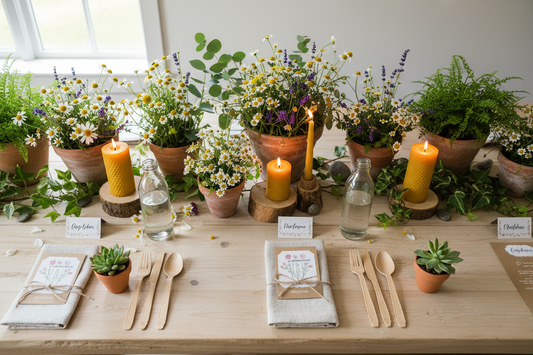 Sustainable Bridal Shower Theme Ideas That Are Beautiful and Earth-Friendly