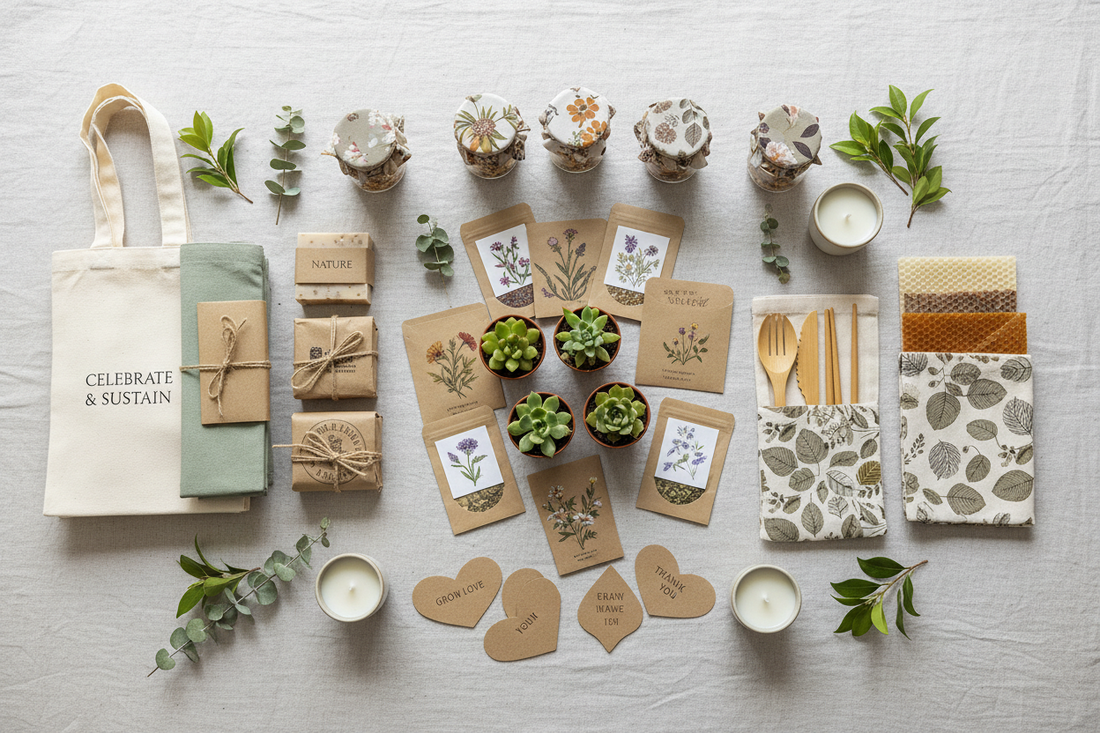 Sustainable Party Favors Guests Will Love