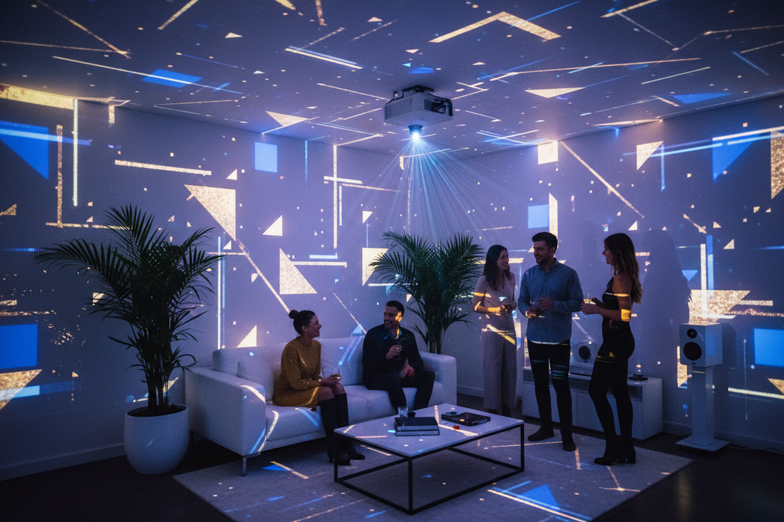 Using Projector Mapping for Home Parties