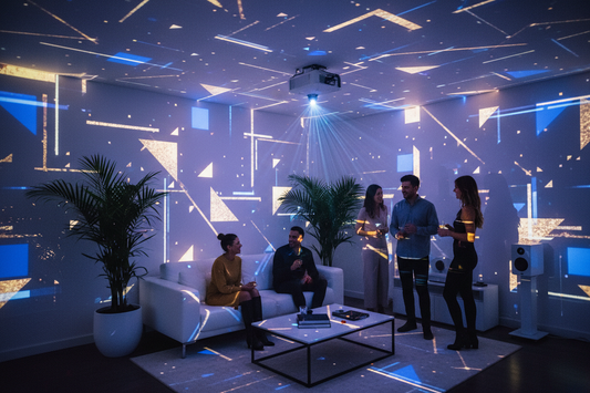 Using Projector Mapping for Home Parties