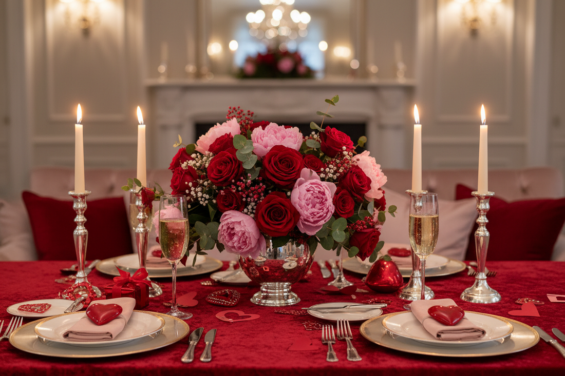 Valentine's Day Dinner Decor for Couples: Create a Restaurant-Worthy Night at Home