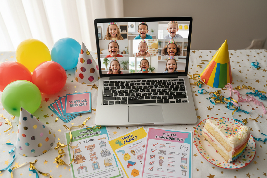 Virtual Birthday Party Games for Kids: How to Make Online Celebrations Genuinely Fun