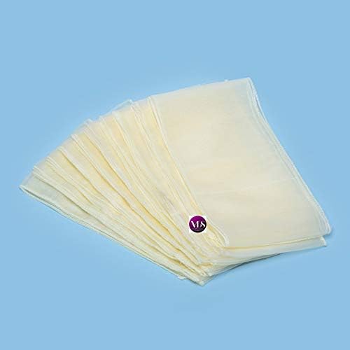 VDS Pack of 175 Organza Chair Sashes for Weddings & Events Décor | Sheer Shiny Dining Chair Bows for Banquet, Party, Reception | Reusable Decorative Sash for Folding & Chiavari Chairs - Ivory