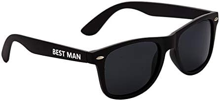 LADY&HOME Bachelor Party 7pcs Wedding Sunglasses for Groom, Best Man, Groomsmen Gifts Wedding Favor
