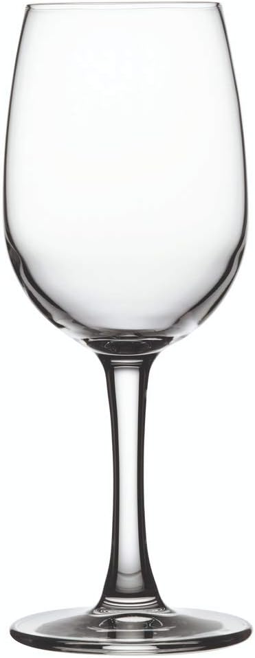 Restaurantware Voglia Nude 8.5 Ounce Port Wine Glasses Set Of 12 Crystal Port Glasses - Laser-Cut Rim Dishwasher-Safe Glassware Fine-Blown Crystal Dessert Wine Glasses