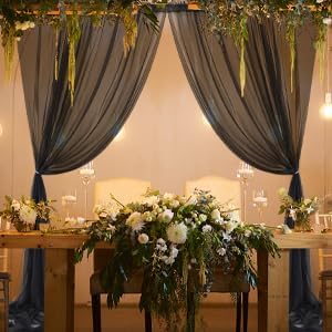 20ft X 10ft Black Tulle Backdrop Curtain for Parites, Sheer Backdrop Curtains Fabric Drapes for Wedding Ceremony Arch Party Stage Decorations