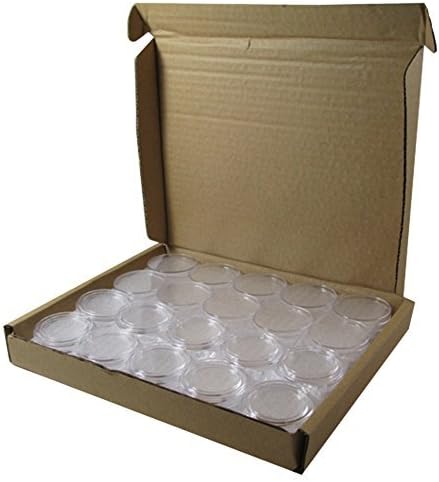 Guardhouse 32.7mm Direct Fit Coin Capsule for 1 Ounce American Gold or Platinum Eagle US Lettered Edge Half Dollar or Other Similar Sized Coins Pack of 50