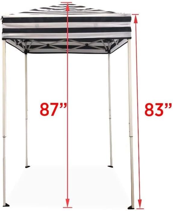 Impact Canopy 4x4 Privacy Cabana Pop up Canopy Tent Changing Room