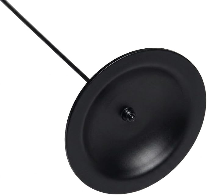 HOHIYA 12 Pack Black Table Number Holders 12" Wedding Place Card Stands | Stable metal stands display table numbers, menus, photos and reserved signs for weddings, restaurants and special events.