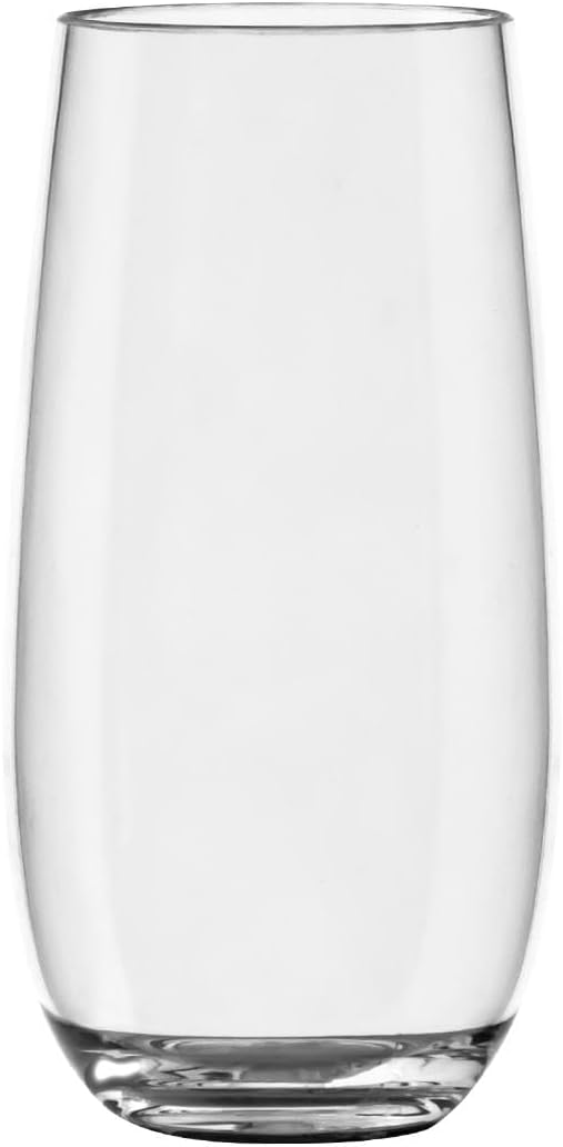 TarHong Montana Highball Glass, 18 oz., Premium Acrylic Drinkware, Set of 6