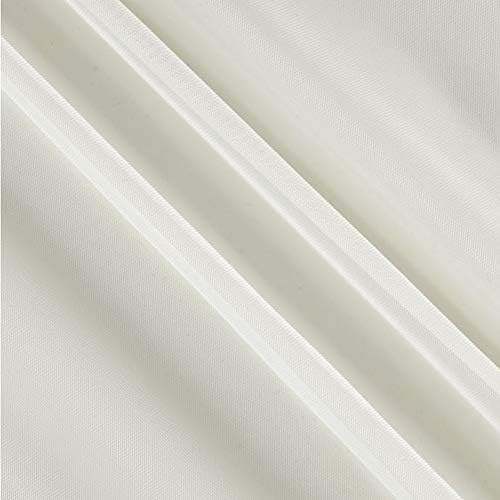 AK TRADING CO. 120" Wide (10ft Wide) X 10 Yards Roll - Sheer Voile Chiffon Fabric - Perfect for Draping Panels and Masking for Weddings, Parties & Events, Tent Draping