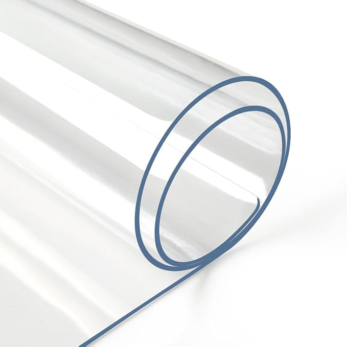 Deep Dream 2.0mm Clear Desk Cover Protector, 4472 Inch, Mat for Dining Room Table, Rectangle Tablecloth