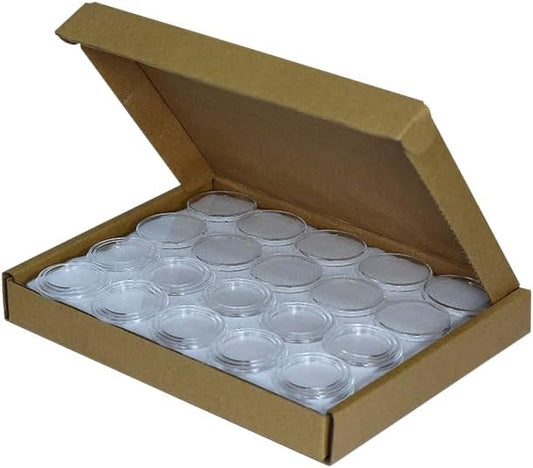 Guardhouse 27mm Direct Fit Coin Capsule for ½ Ounce American Gold or Platinum Eagle or Other Similar Sized Coins Pack of 50