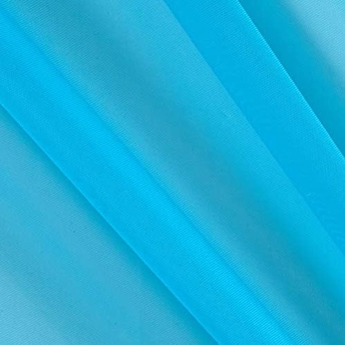 AK TRADING CO. 120" Wide (10ft Wide) X 25 Yards Roll - Sheer Voile Chiffon Fabric - Perfect for Draping Panels and Masking for Weddings, Parties & Events, Tent Draping