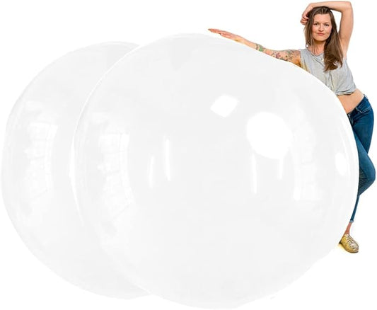 | Giant Balloons 72 Inch Jumbo | Ready to Inflate with Air, Helium or Fill with Water | Decorate Your Events