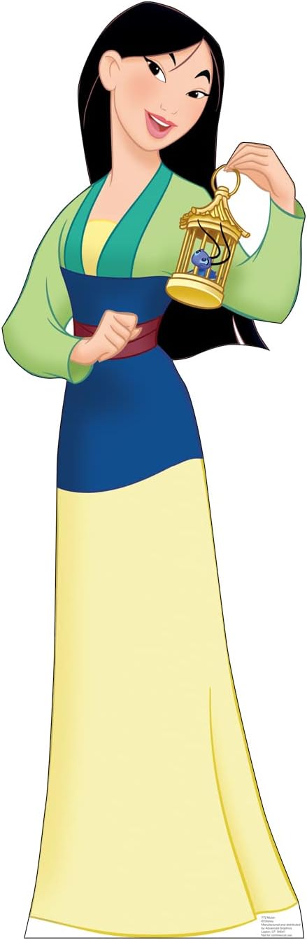 Cardboard People Mulan Cardboard Cutout Standup - Disney