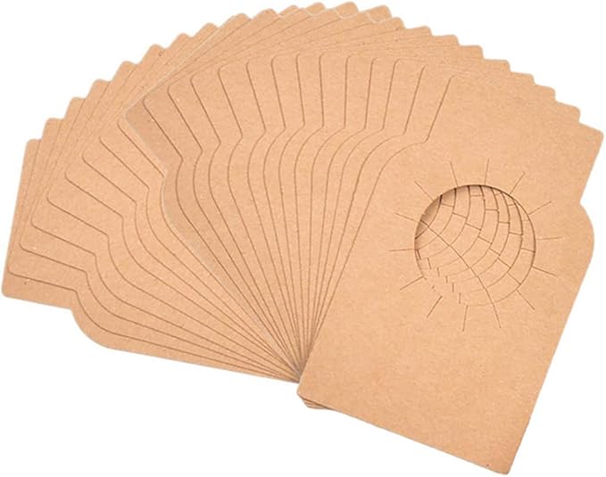 Wine Bottle Tags for Cellar Collection, Champagne,Hanging Labels for Name,Year,Tasting Notes (200Pack-Kraft)