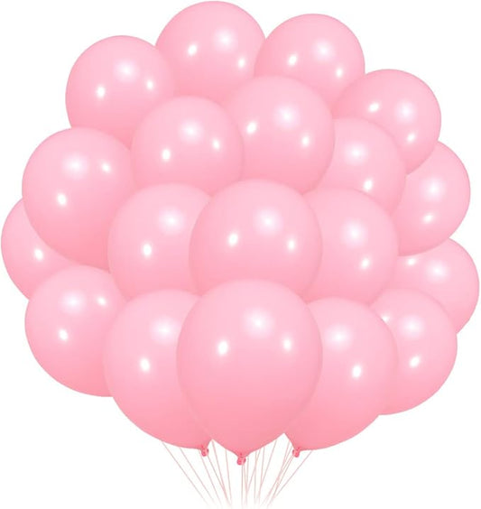 300 Pack Light Pink Balloons 12 inch Pink Latex Party Balloon Bulk for Various Party Events Decorations