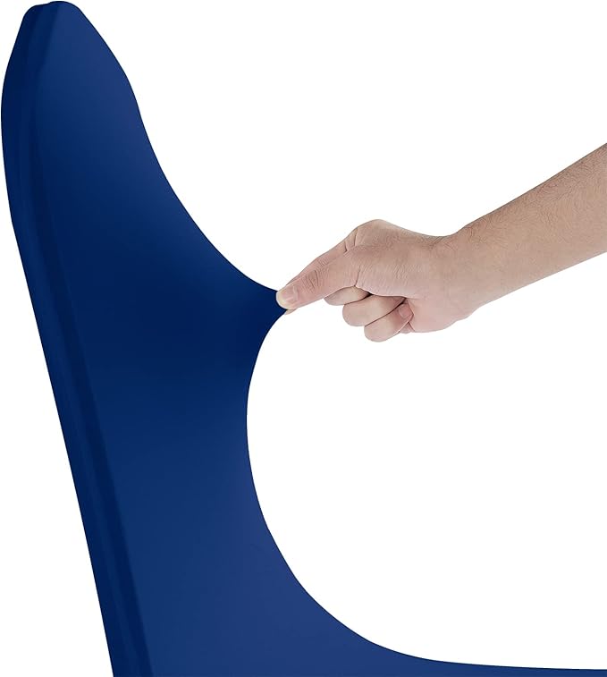 Waterproof Spandex Chair Cover 25PCS, Stretch Dining Chair Covers, Polyester Outdoor Chair Covers, Protector Stretch Chair Cover for Party Universal, Banquet, Wedding Event, Hotel(Classic Blue)